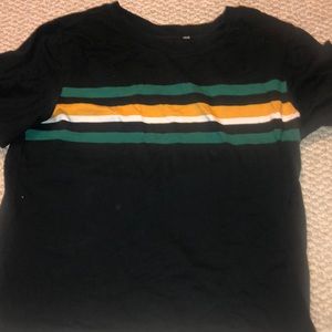 Stripped navy blue t shirt